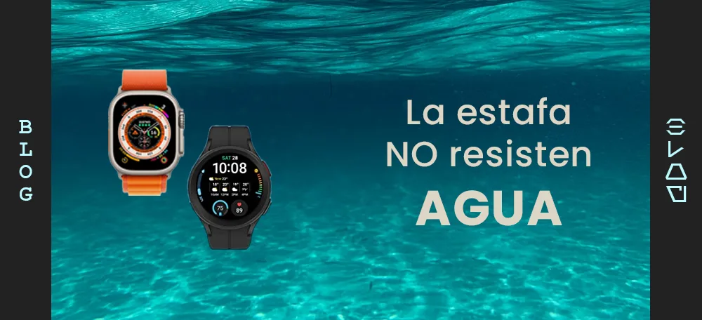 smartwatch resistente al agua