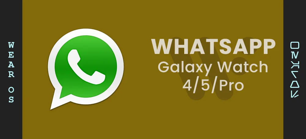 whatsapp en galaxy watch