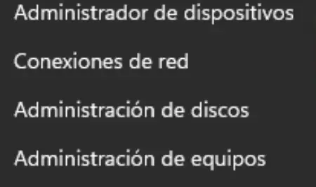 ejecutar administrador de discos